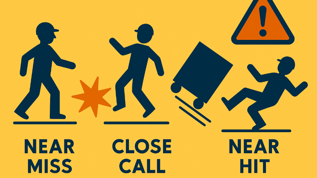Near miss, close call e near hit: la differenza che salva persone e aziende.