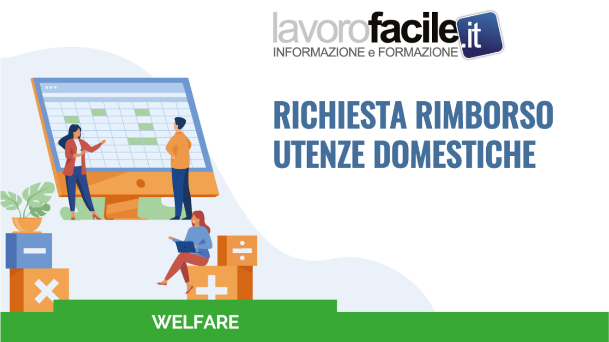 Gratis il facsimile per la richiesta di rimborso delle utenze domestiche Gratis il facsimile per la richiesta di rimborso delle utenze domestiche
